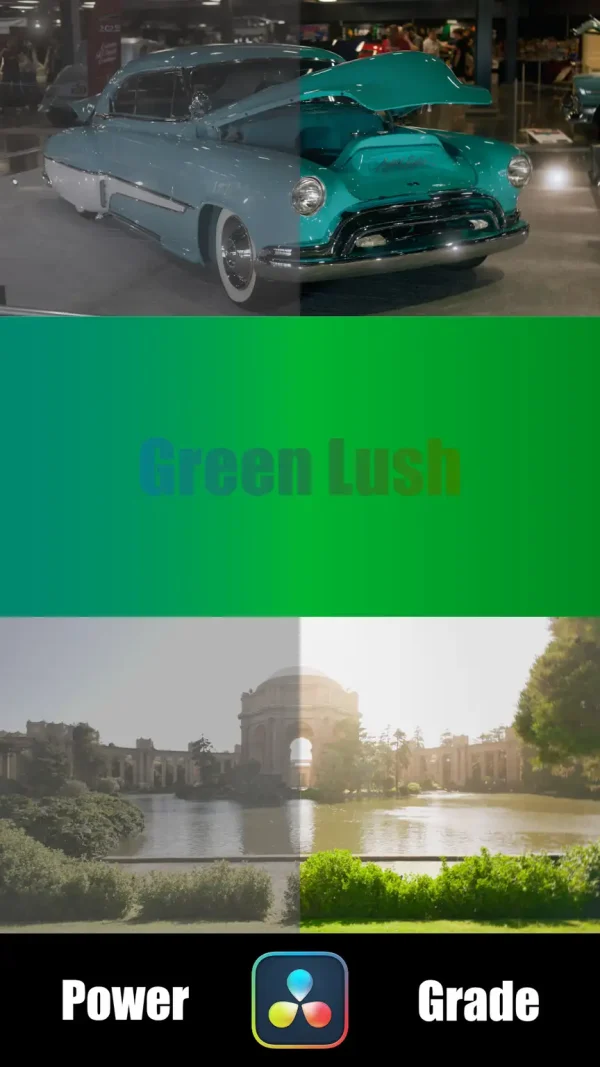 Green Lush Canon R Series Power Grade